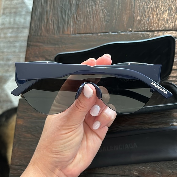 Balenciaga ski cat eye frame sunglasses - Picture 2 of 8